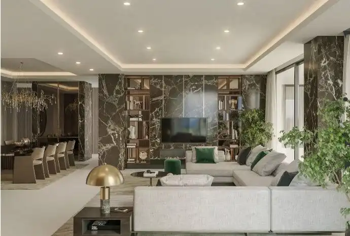 Sala de estar de Apartamento en venta en Málaga con Aire acondicionado, Jardín privado y Terraza