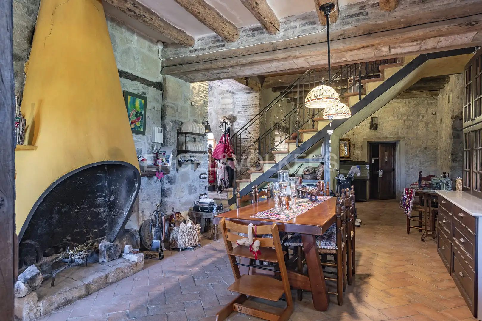 Dining room of Country homes for sale in Castellbell i el Vilar  with Heating, Private garden and Swimming Pool