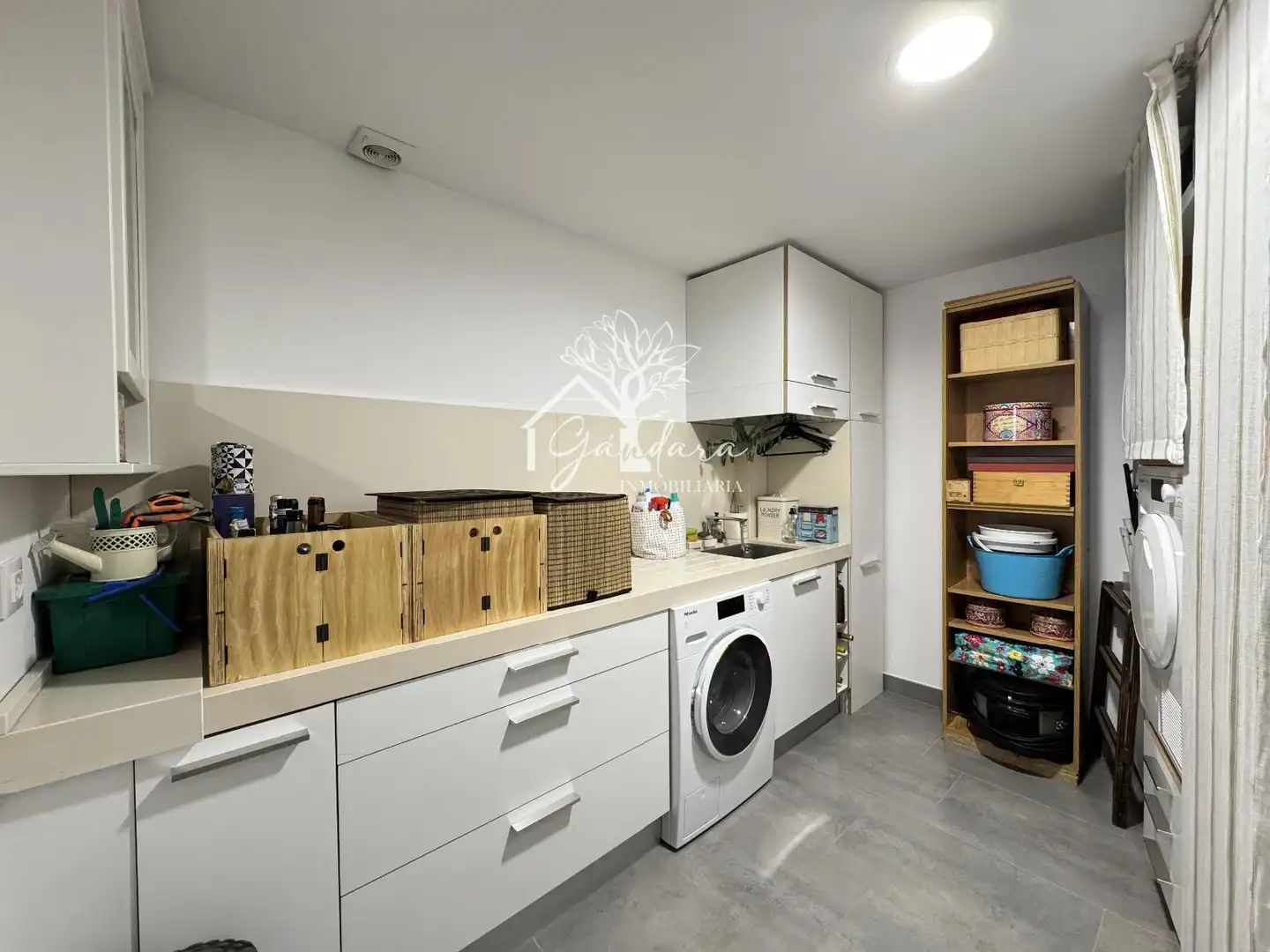 Küche von Wohnung zum Verkauf in Ares mit Heizung, Terrasse und Ofen