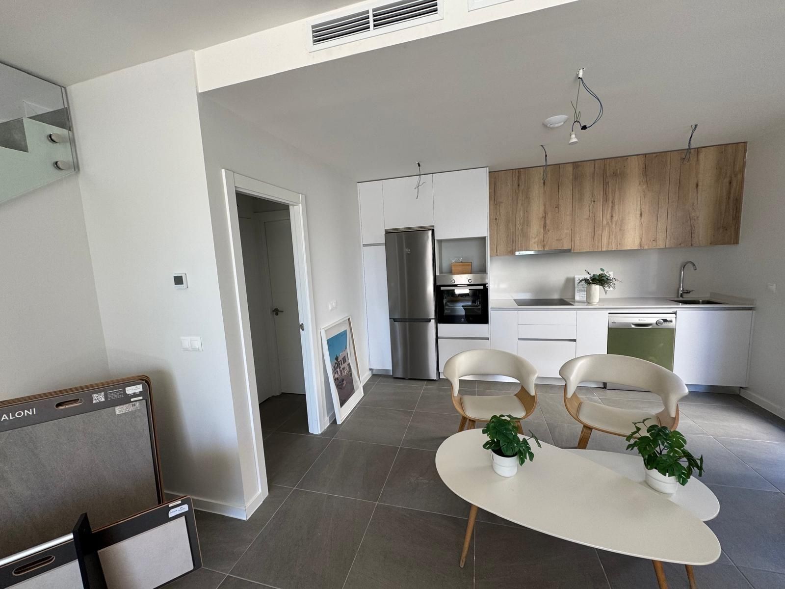 Kitchen of Single-family semi-detached for sale in Mijas  with Air Conditioner, Private garden and Terrace