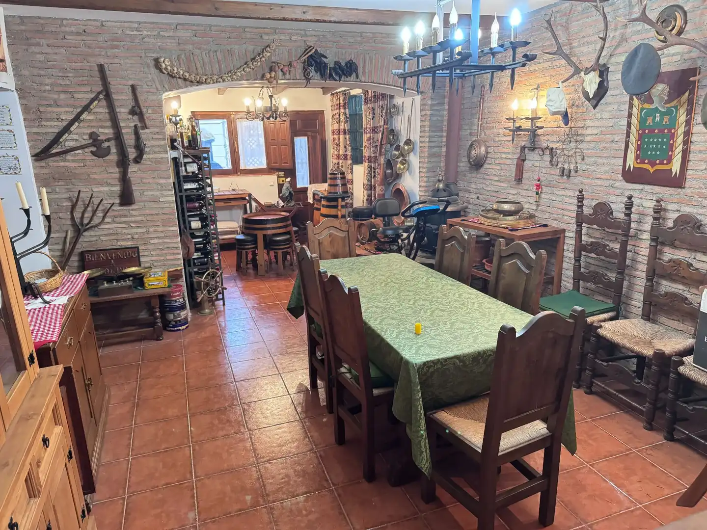 Dining room of Houses for sale in Roquetas de Mar  with Air Conditioner, Storage room and Swimming Pool