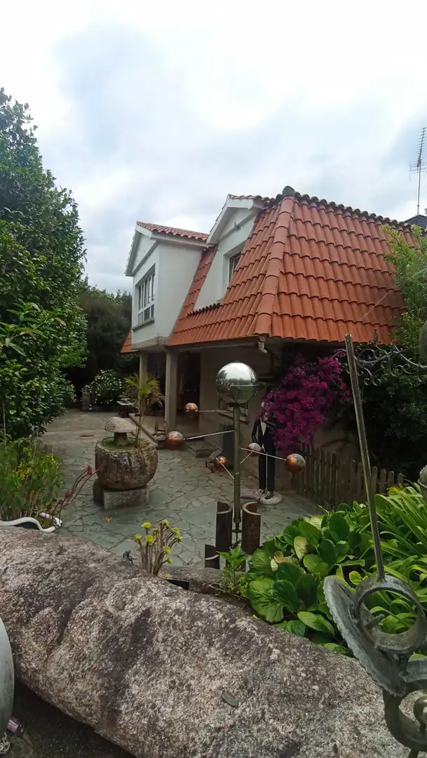 Jardín de Casa o chalet en venta en Pontevedra Capital  con Jardín privado, Terraza y Piscina