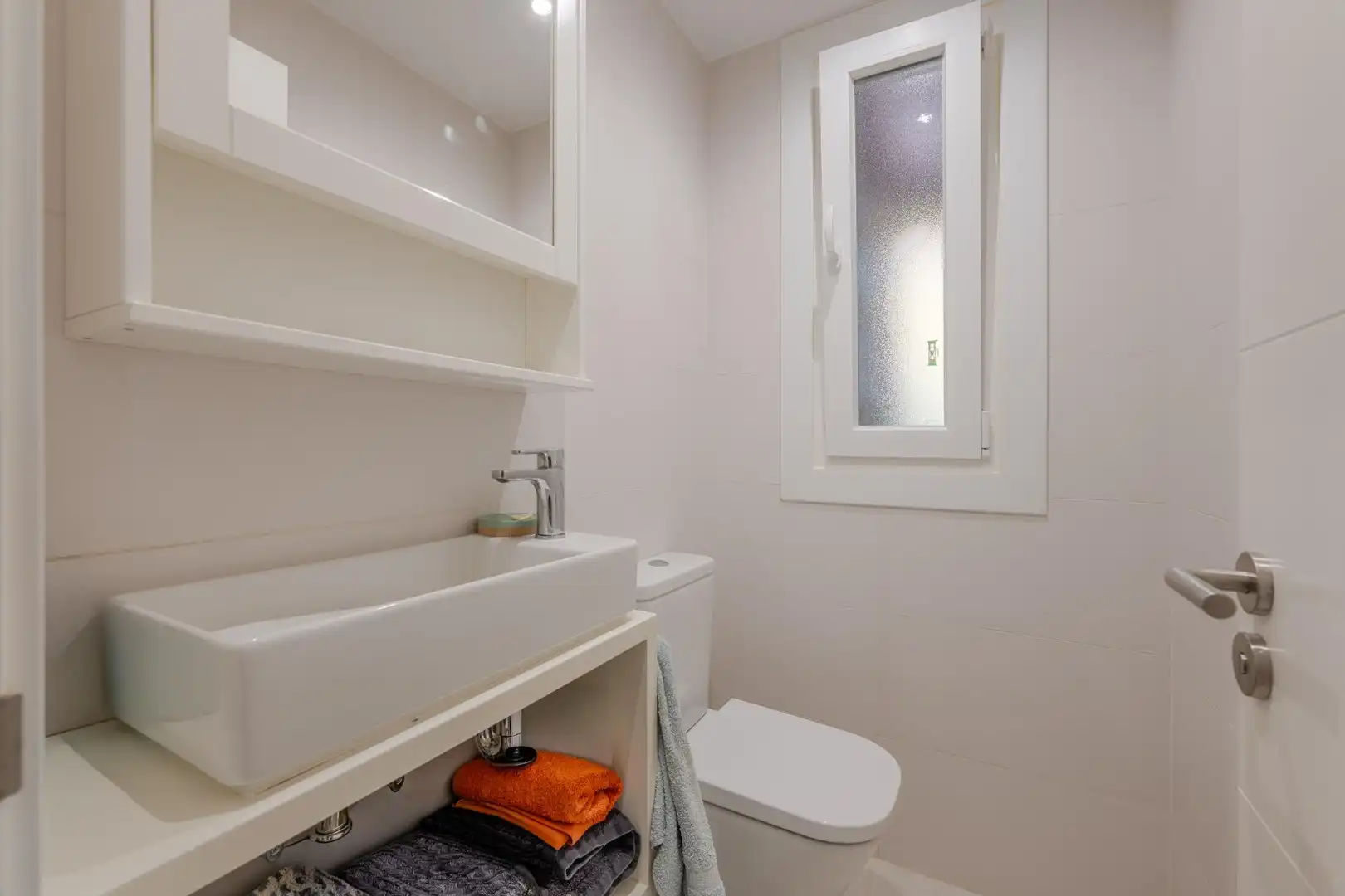 Baño de Casa o chalet en venta en Bàscara con Aire acondicionado, Jardín privado y Parquet
