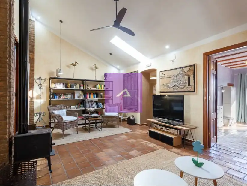 Sala de estar de Casa o chalet en venta en Alzira con Aire acondicionado, Terraza y Trastero