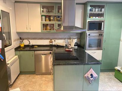 Kitchen of Flat for sale in Burgos Capital  with Heating, Terrace and Storage room