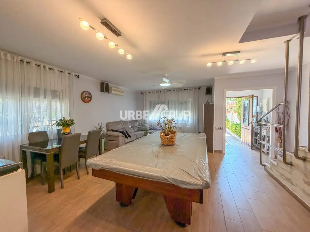Living room of Detached homes for sale in Abrera  with Air Conditioner, Heating and Private garden
