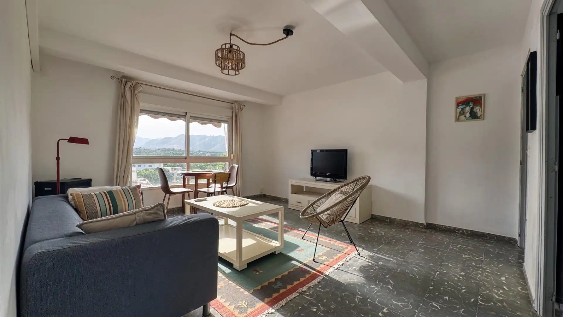 Sala de estar de Apartamento en venta en Pego con Aire acondicionado