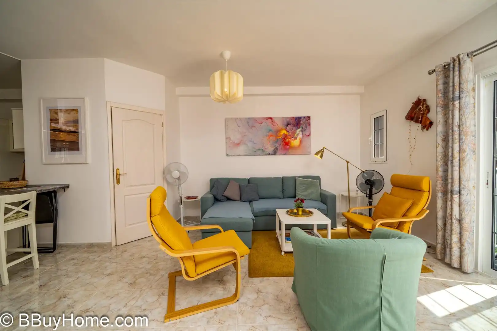 Wohnzimmer von Maisonette zur Miete in Mogán mit Terrasse, Abstellraum und Möbliert