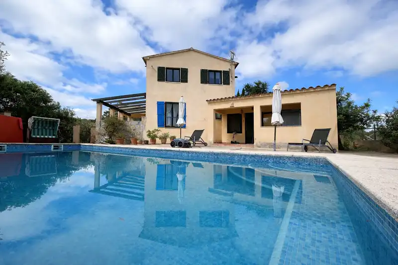 Piscina de Casa o xalet en venda en Porreres amb Calefacció, Jardí privat i Terrassa