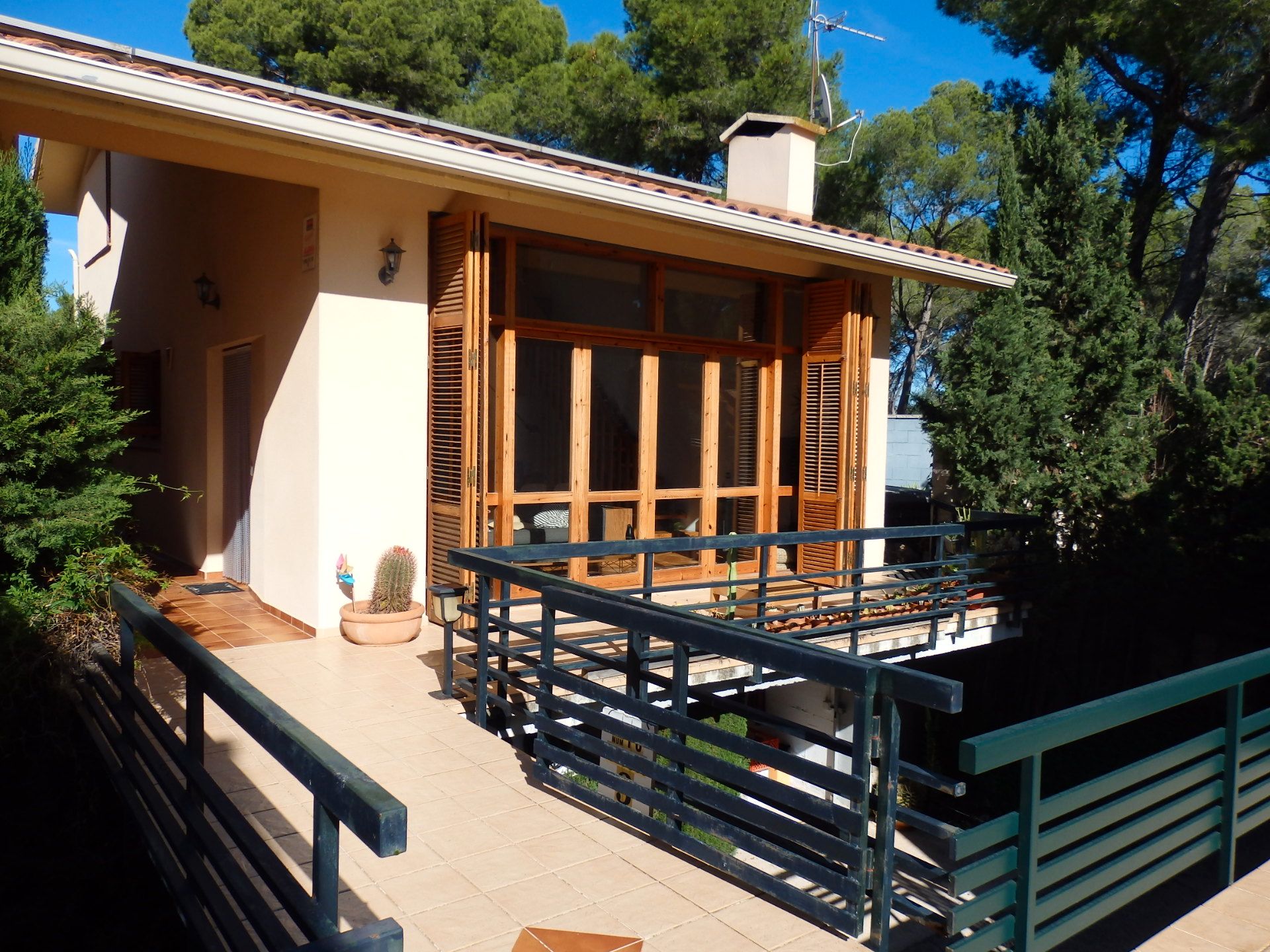 Terrace of House or chalet for sale in Mont-roig del Camp  with Air Conditioner, Private garden and Parquet flooring