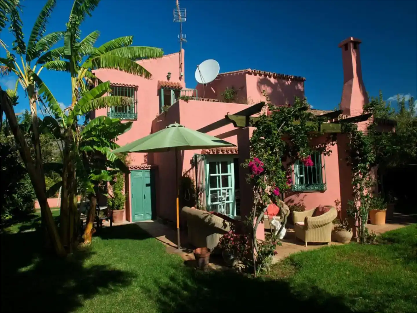 Jardín de Finca rústica en venta en Estepona