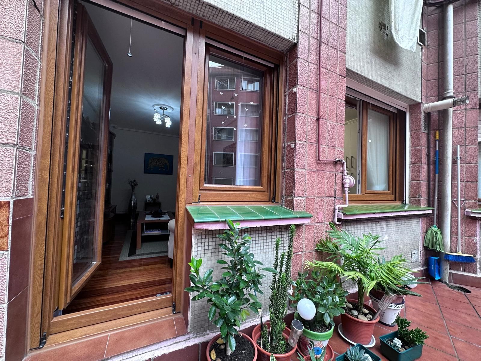 Balcony of Flat for sale in Sestao   with Heating, Terrace and Furnished
