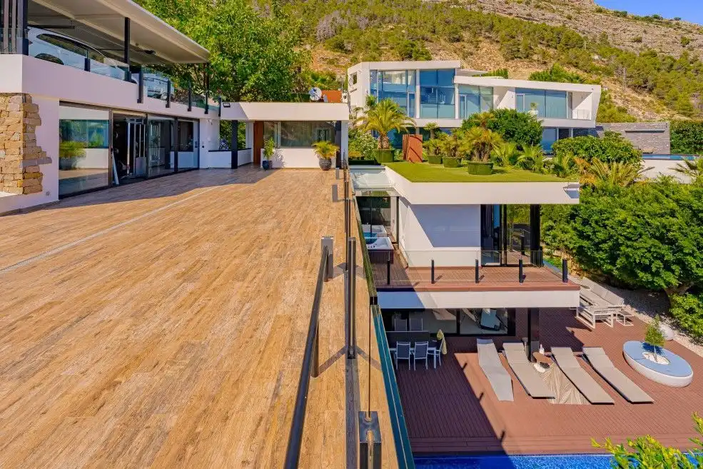 Terraza de Casa o chalet en venta en Altea con Aire acondicionado, Calefacción y Jardín privado