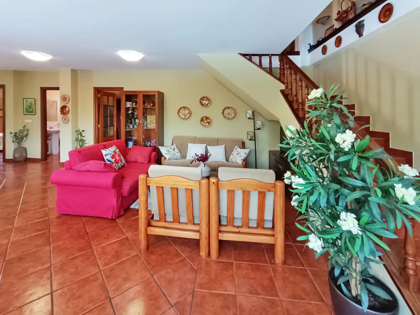 Living room of Houses for sale in Cambre   with Heating, Private garden and Terrace