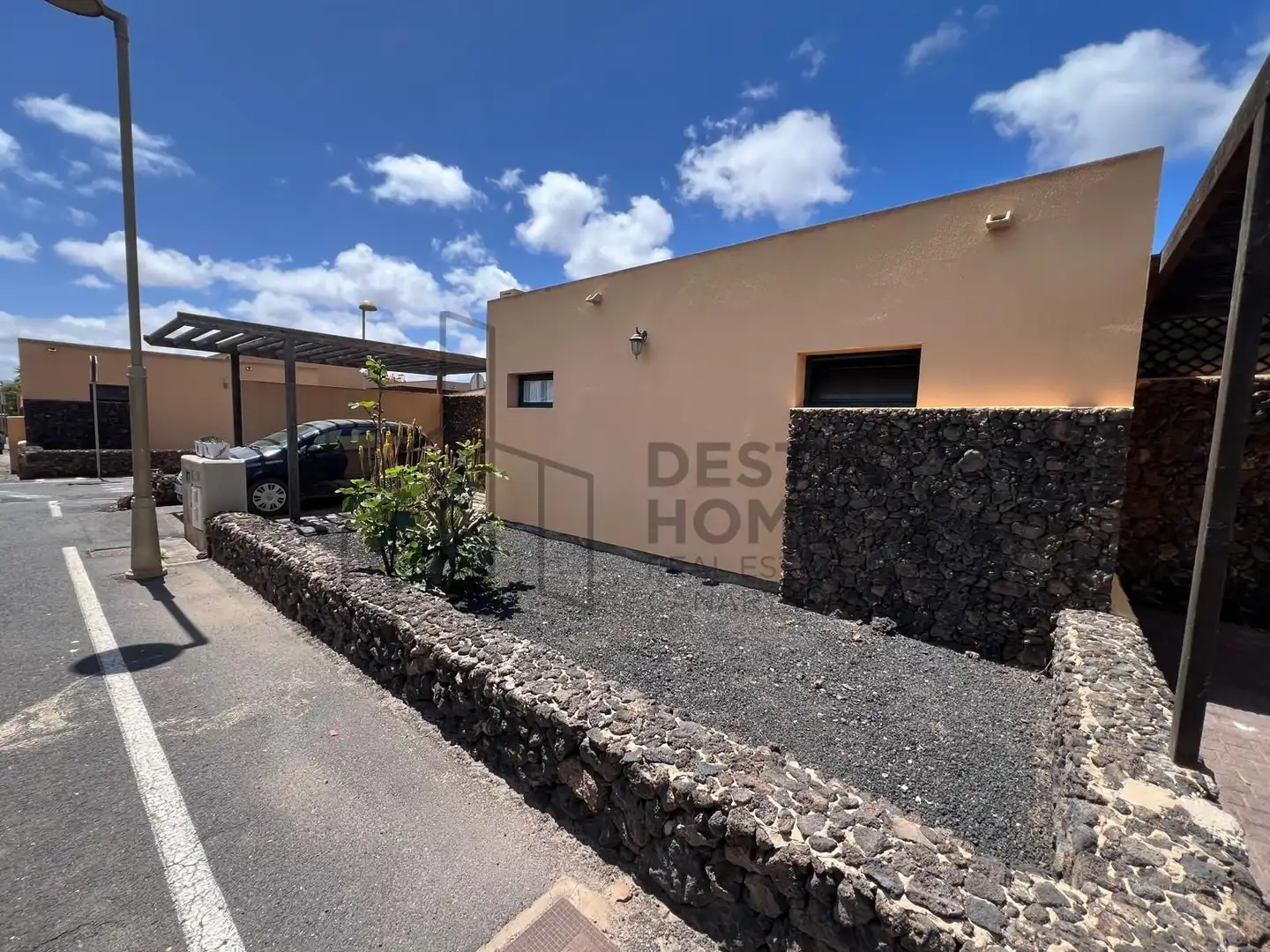 Vista exterior de Casa o chalet en venta en La Oliva con Jardín privado, Terraza y Trastero
