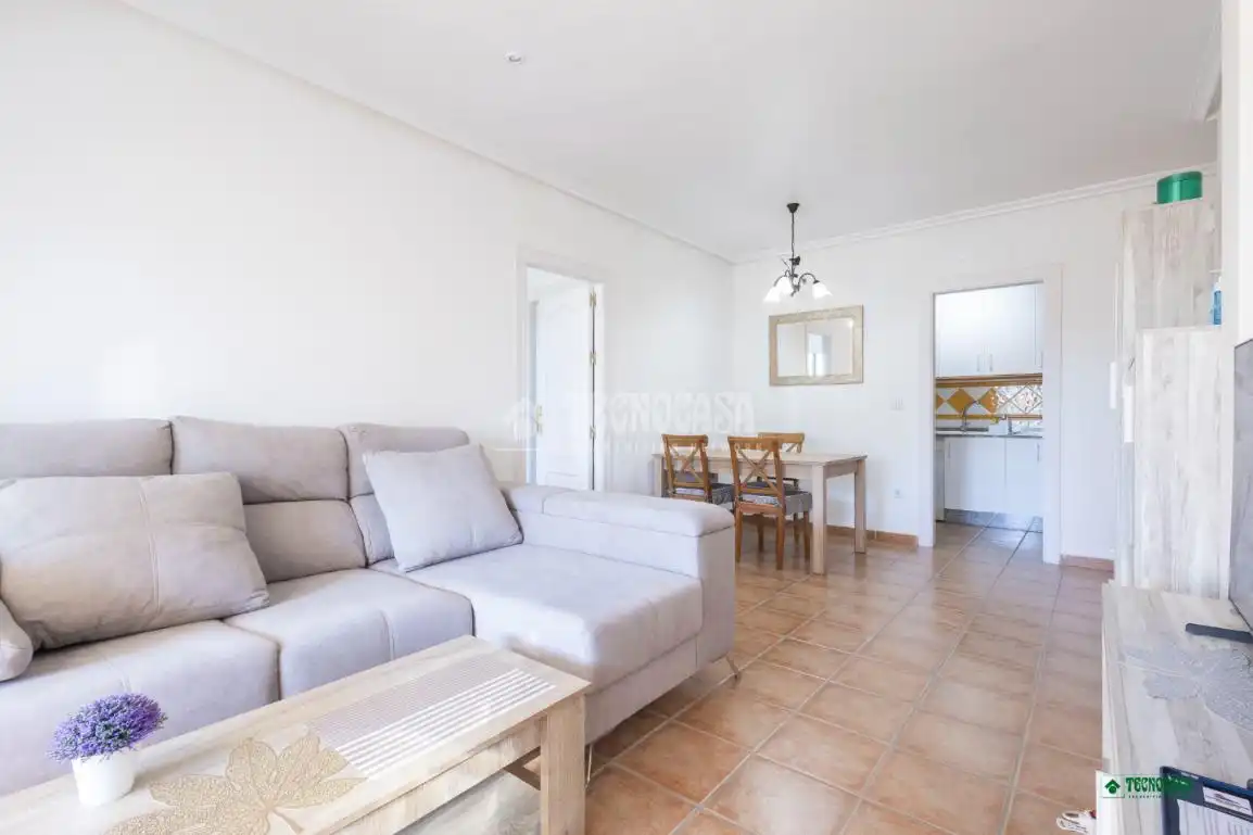 Sala de estar de Piso en venta en Tabernas con Aire acondicionado, Amueblado y Piscina comunitaria
