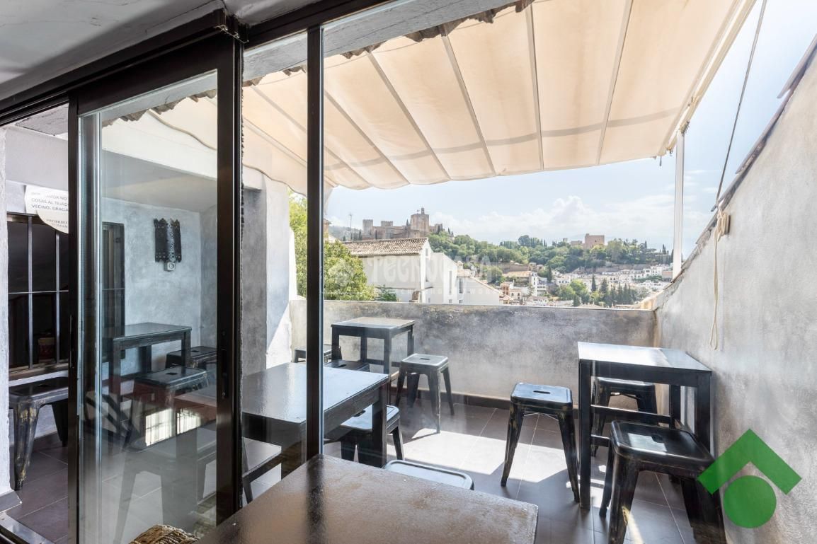 Terrace of Single-family semi-detached for sale in  Granada Capital