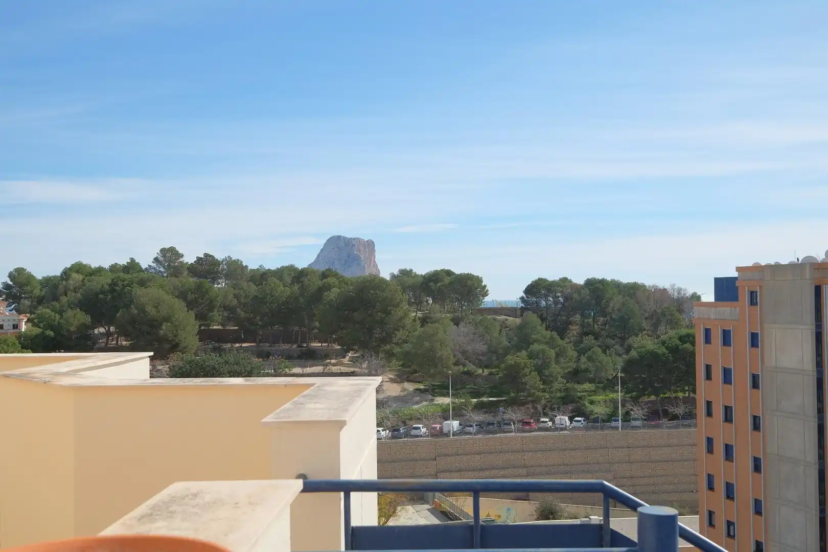 Terrace of Attic for sale in Calpe / Calp  with Air Conditioner, Heating and Private garden