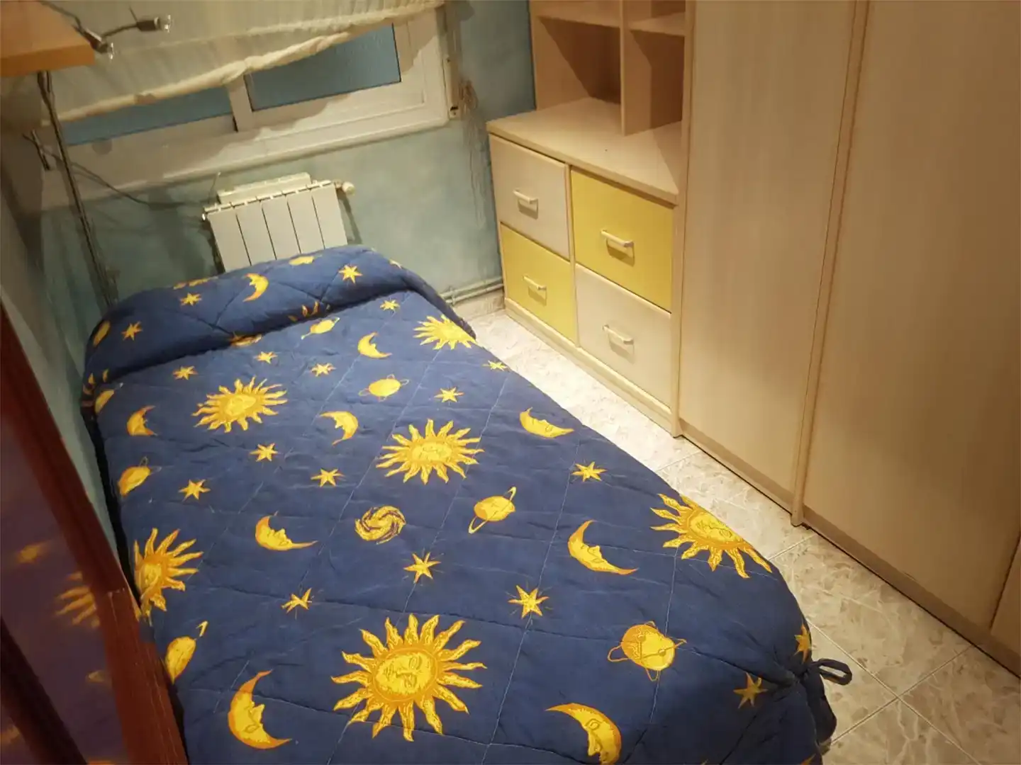 Bedroom of Flat for share in Sabadell  with Furnished, Microwave and Internet