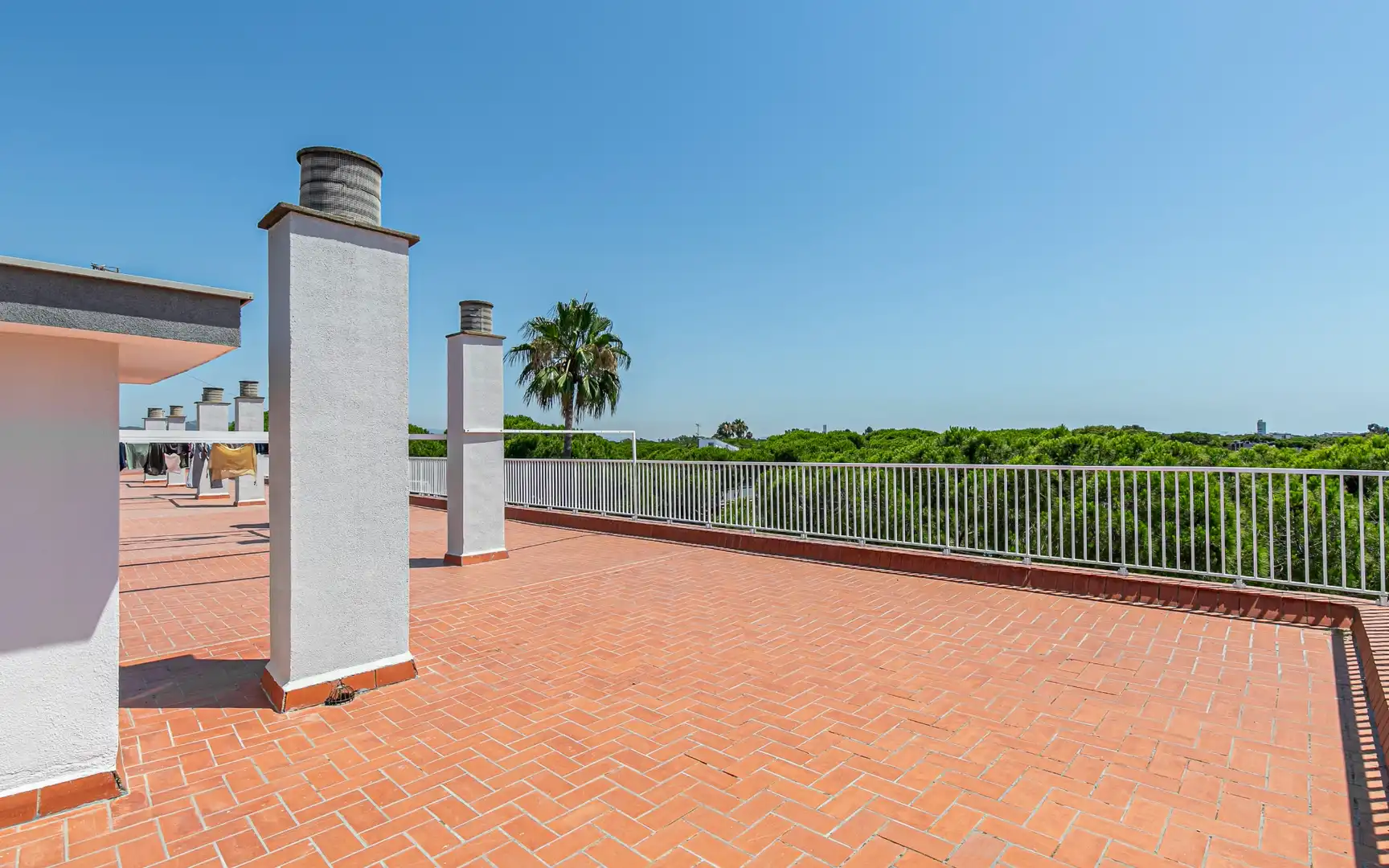 Terrace of Flat for sale in Castelldefels  with Air Conditioner, Heating and Private garden