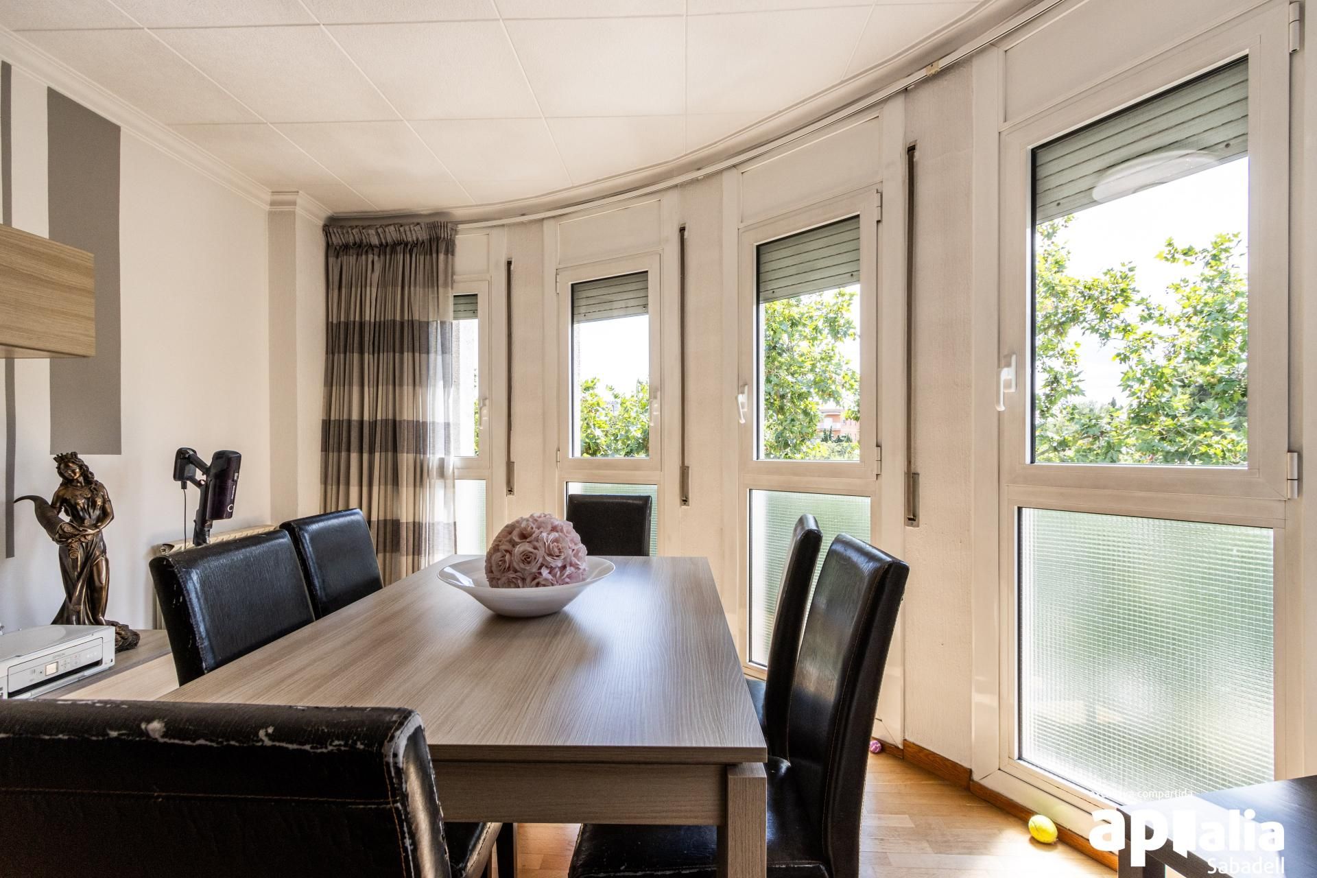 Dining room of Flat for sale in Sabadell  with Heating, Storage room and Balcony