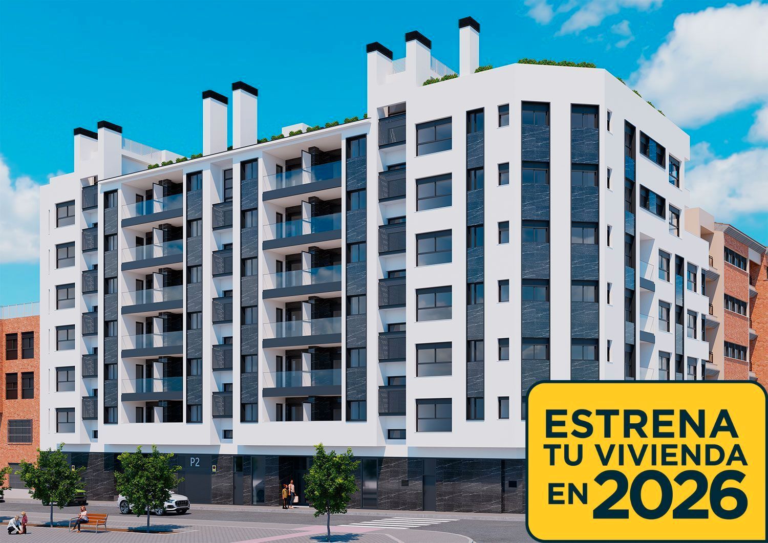 Piso en venta en Carrer de Llucena, 37, Ensanche - Parque del Oeste