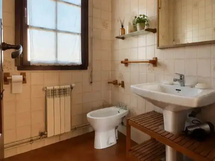 Bathroom of Houses for sale in Ares  with Private garden, Parquet flooring and Terrace