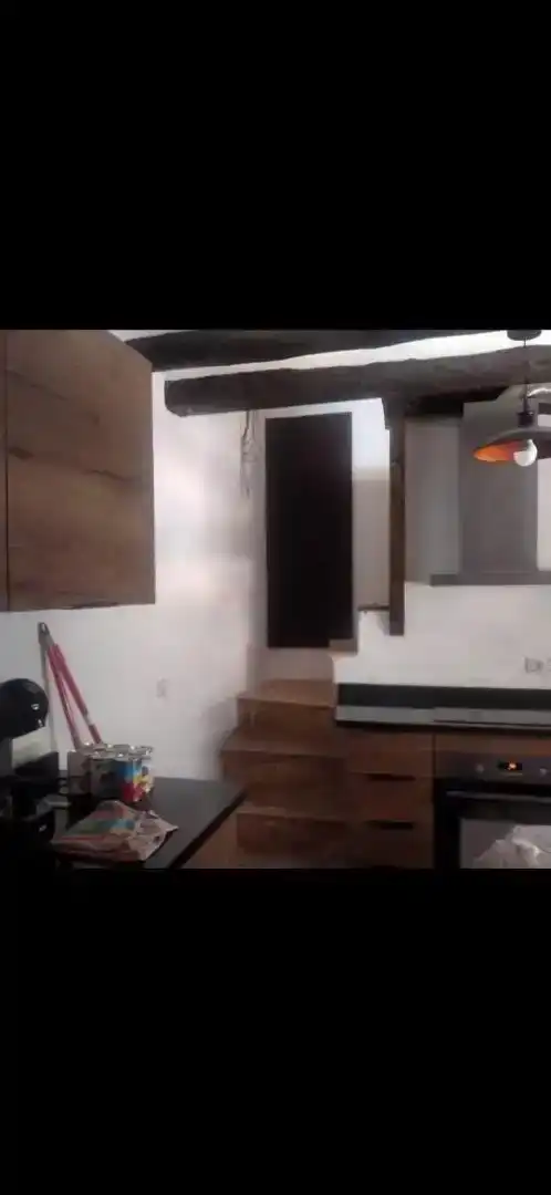 Cocina de Finca rústica en venta en Laroya con Trastero, Amueblado y Balcón