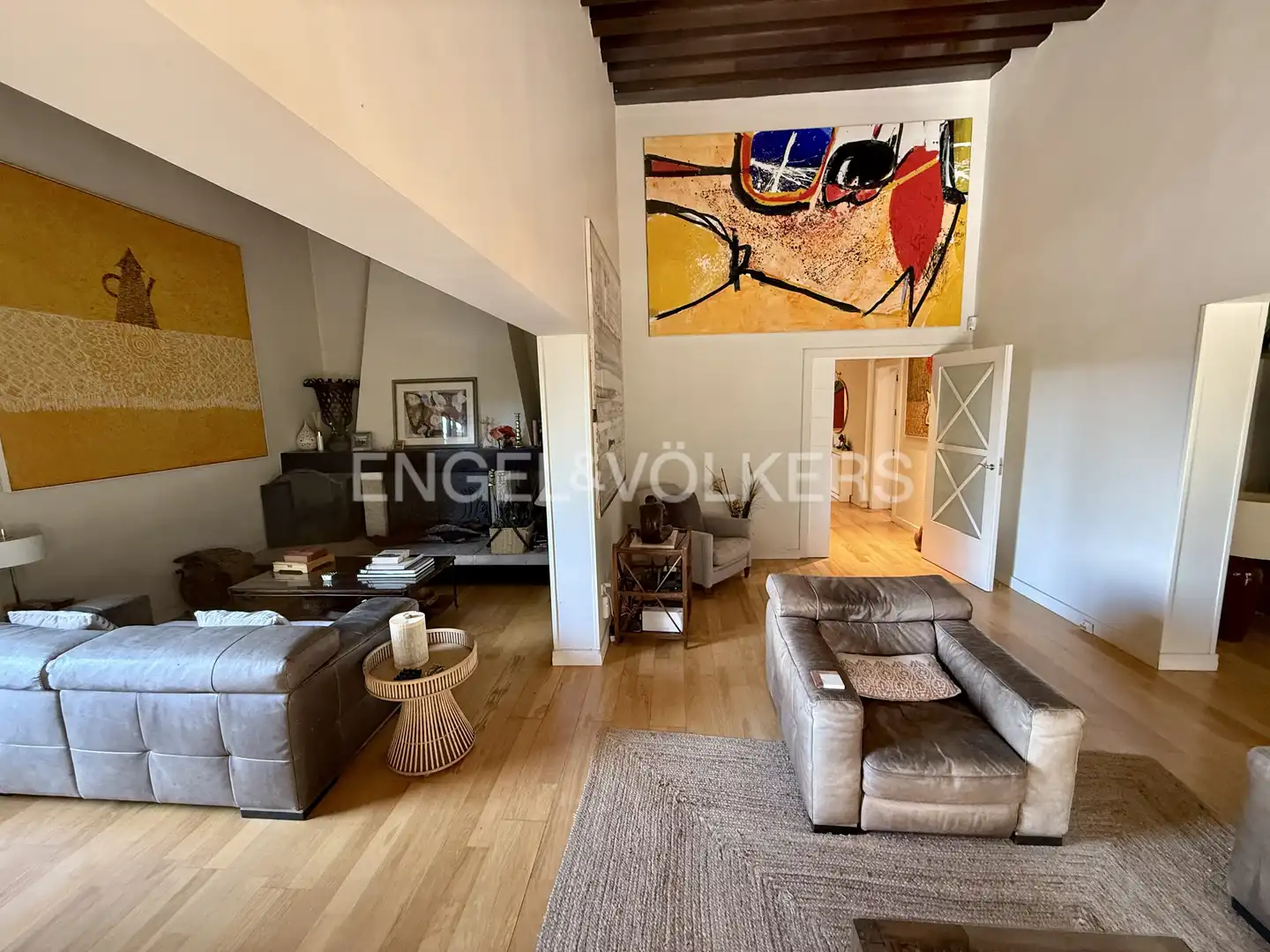 Sala de estar de Casa o chalet de alquiler en Algete con Aire acondicionado, Calefacción y Jardín privado