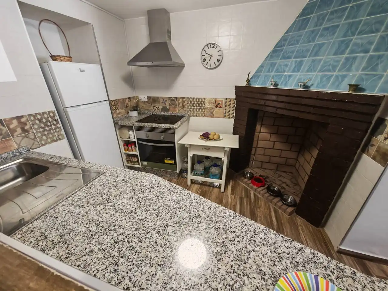 Küche von Haus oder Chalet zum Verkauf in Montefrío mit Privatgarten, Terrasse und Möbliert