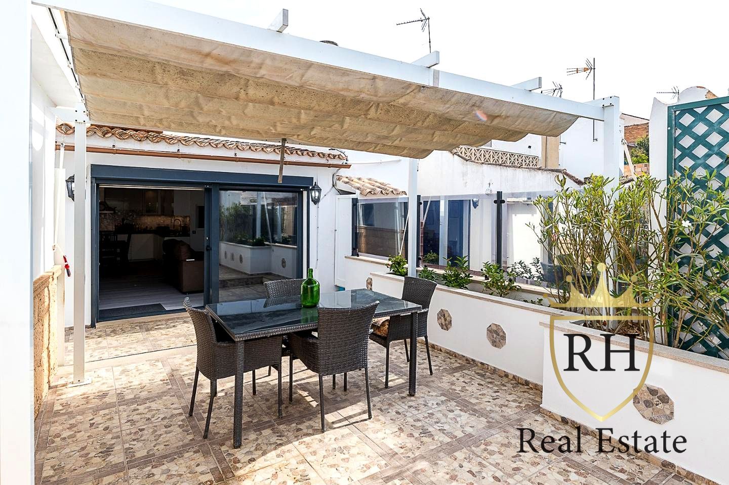 Terrace of House or chalet for sale in  Palma de Mallorca  with Air Conditioner and Terrace