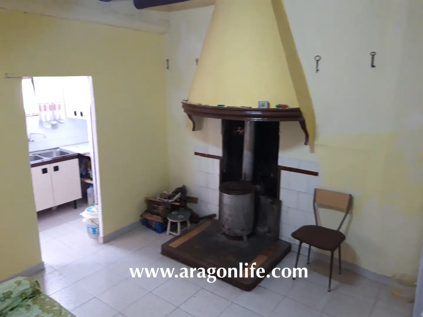 Living room of Houses for sale in Maella  with Furnished and Balcony