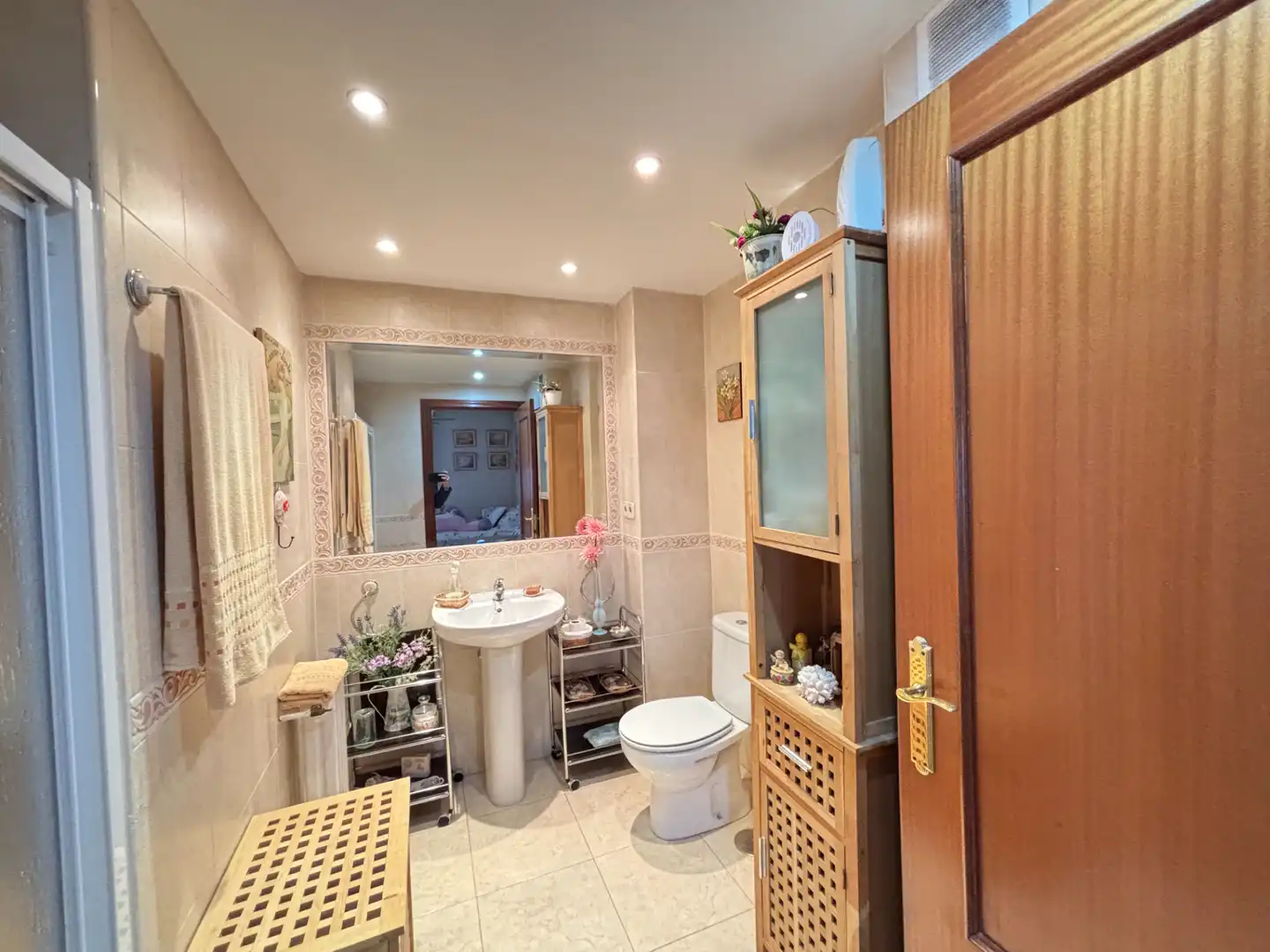 Badezimmer von Wohnung zum Verkauf in Madrid mit Heizung, Privatgarten und Terrasse