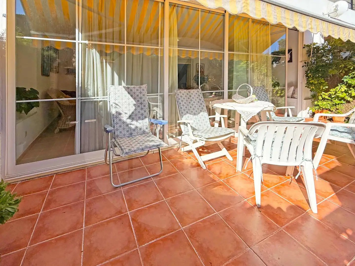 Terrasse von Wohnung zum Verkauf in Puçol mit Terrasse, Abstellraum und Gemeinschaftspool
