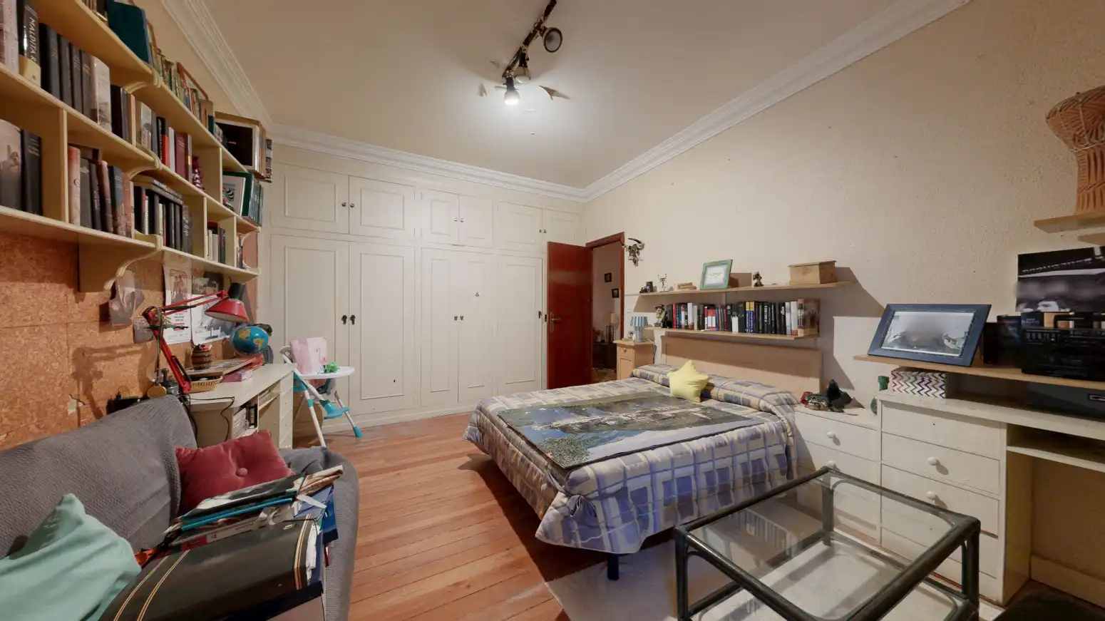 Bedroom of Houses for sale in Tafalla  with Heating, Private garden and Parquet flooring