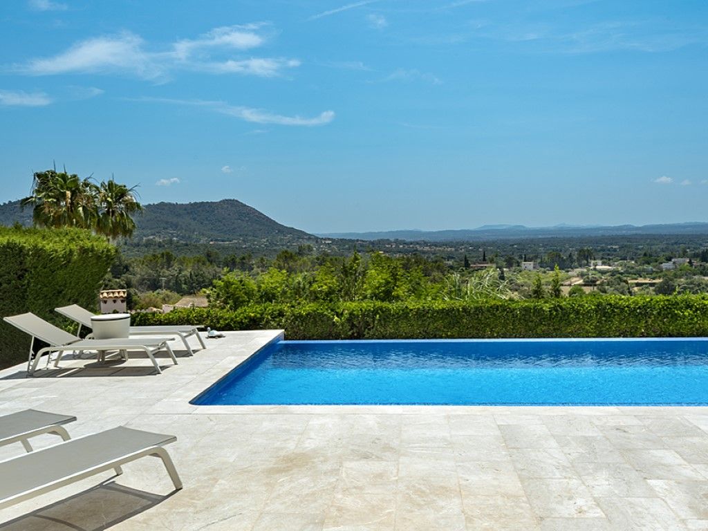 Piscina de Casa o xalet en venda en Inca amb Aire condicionat, Jardí privat i Terrassa