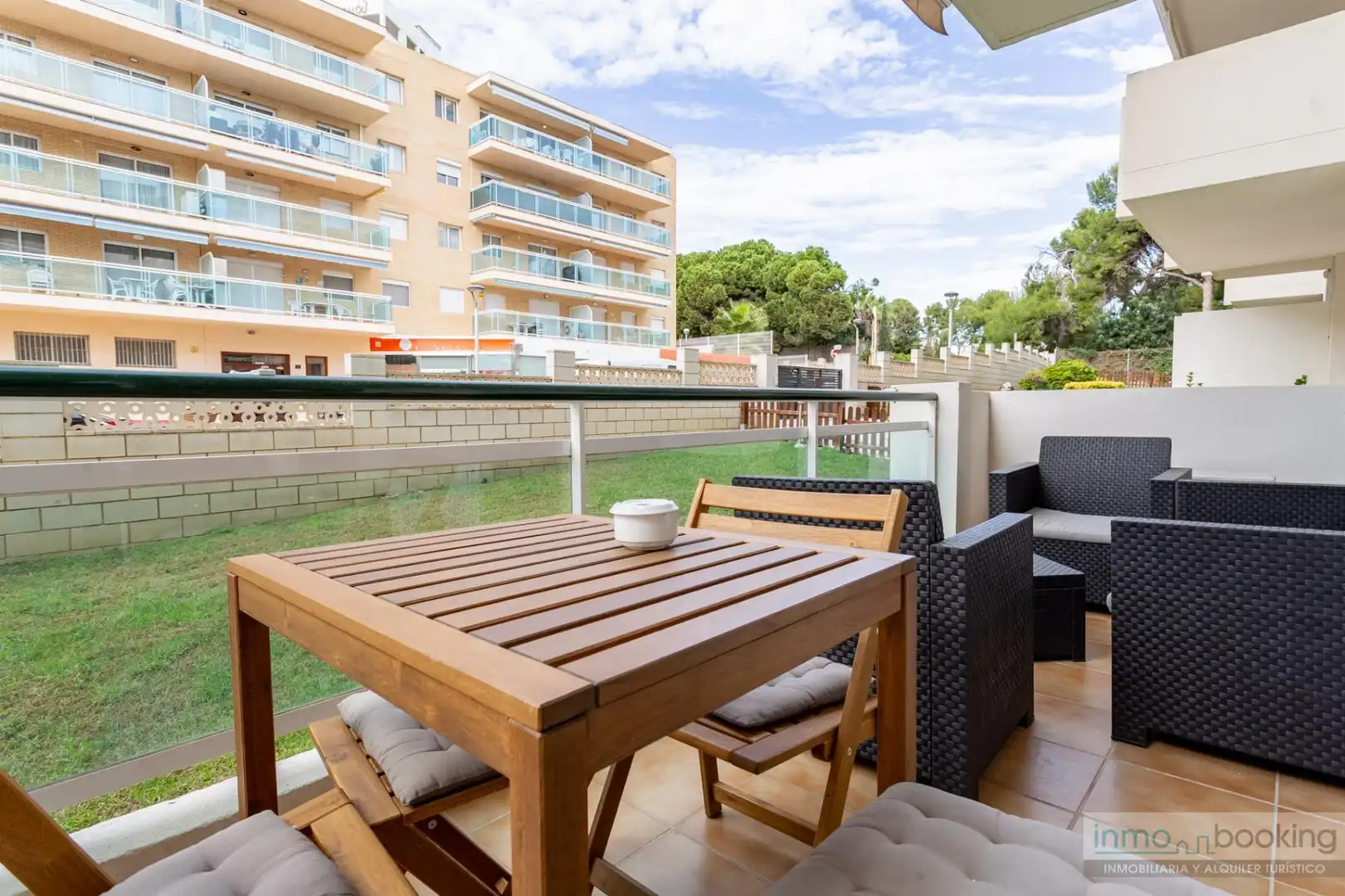 Terrasse von Wohnungen zum Verkauf in Salou mit Klimaanlage, Heizung und Terrasse