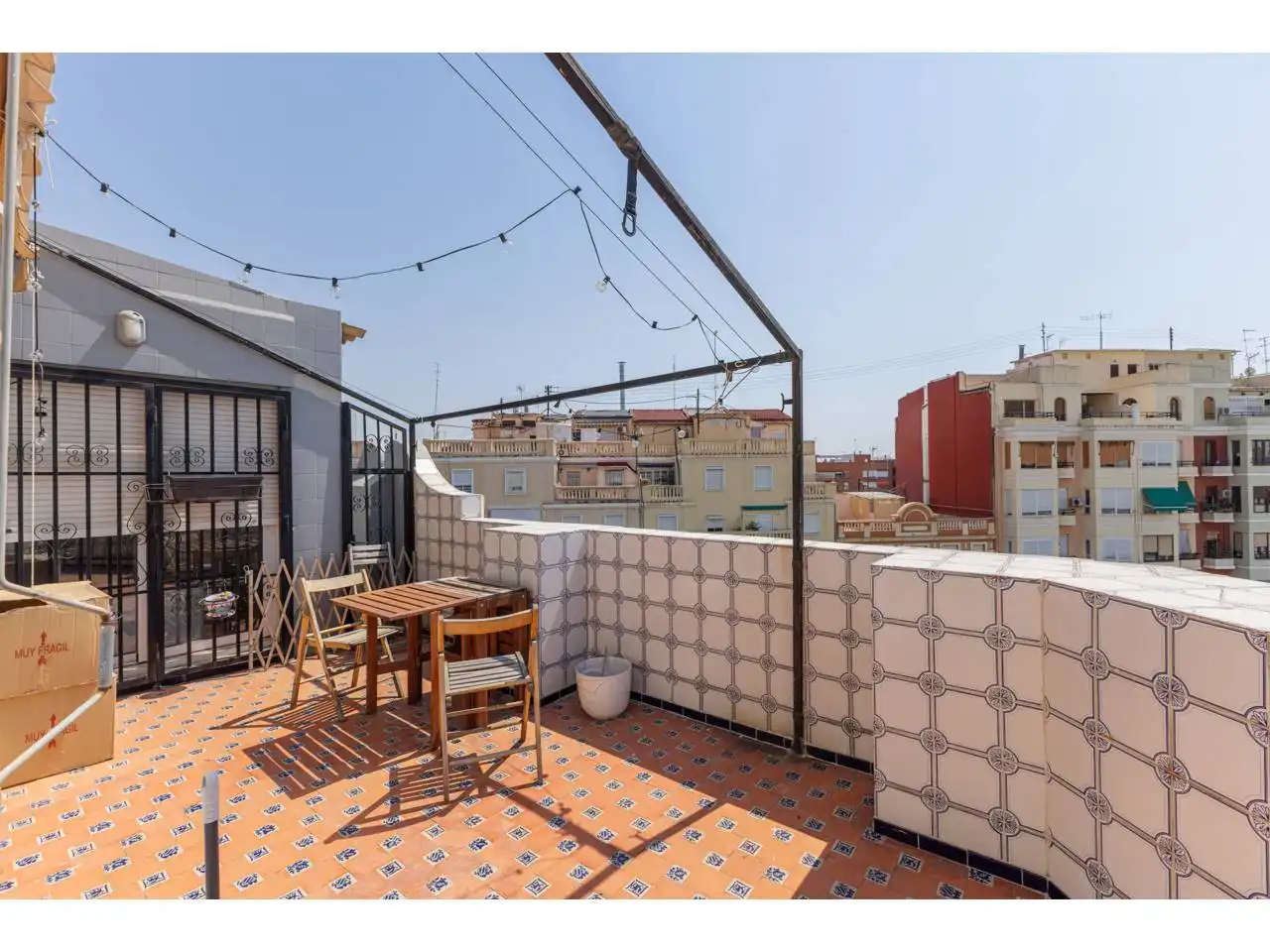 Terrace of Attic for sale in Valencia  with Air Conditioner, Parquet flooring and Terrace