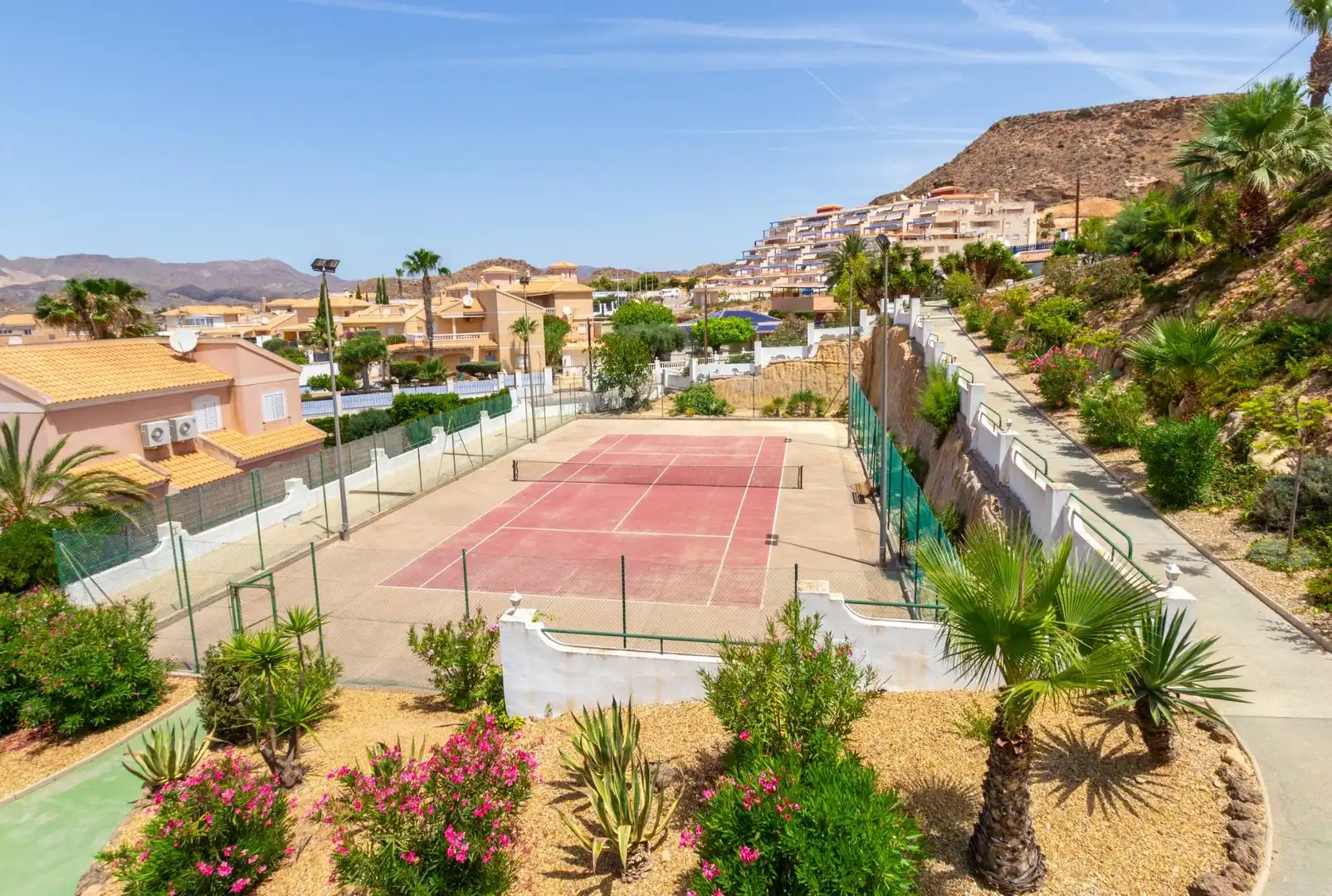 Exterior view of Flat for sale in Pulpí  with Air Conditioner, Private garden and Terrace