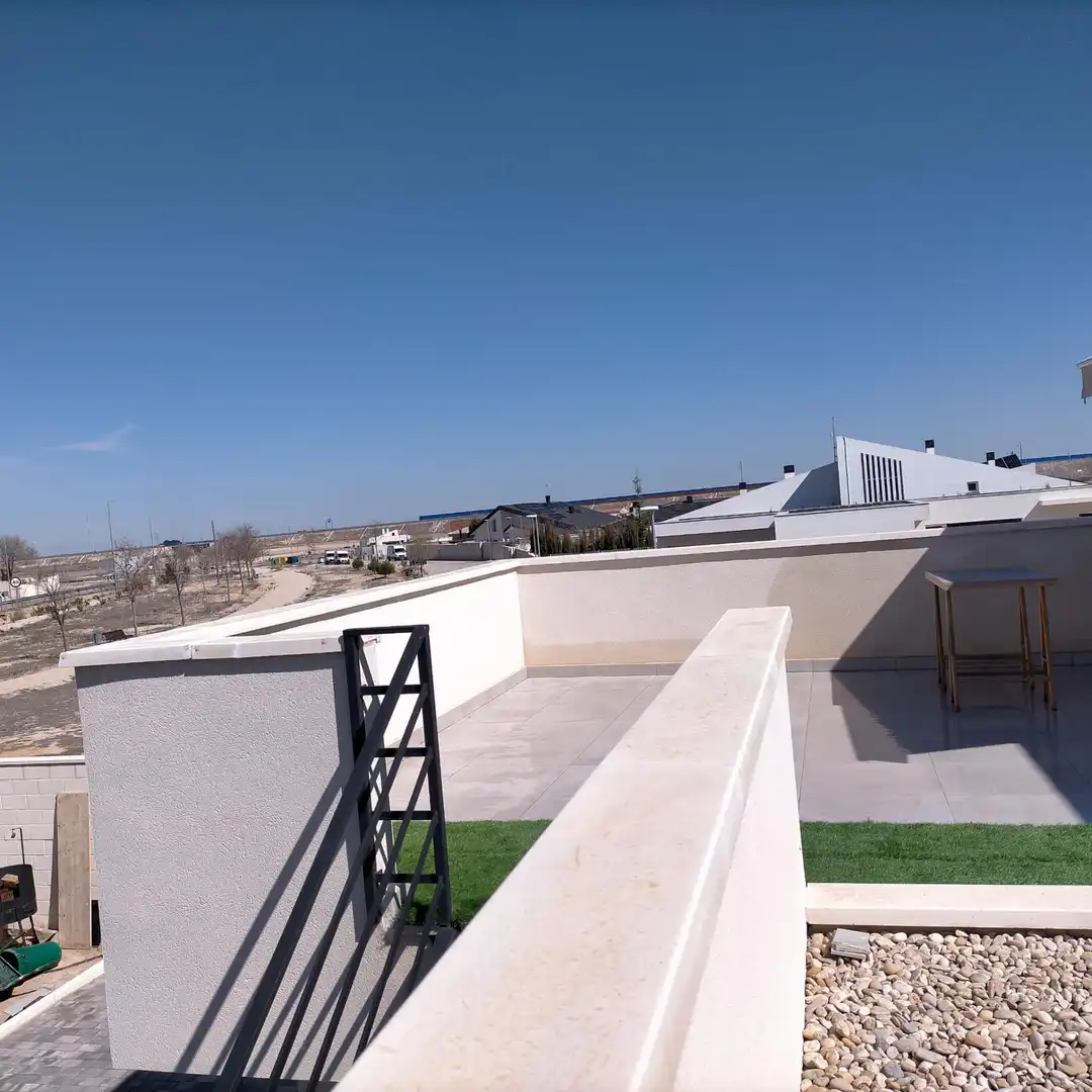 Terrassa de Casa o xalet en venda en Albacete amb Aire condicionat, Calefacció i Jardí privat