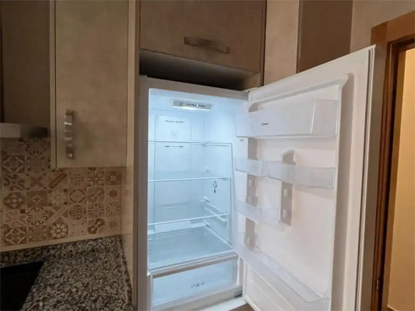 Kitchen of Flat for rent in Melilla  with Air Conditioner and Furnished