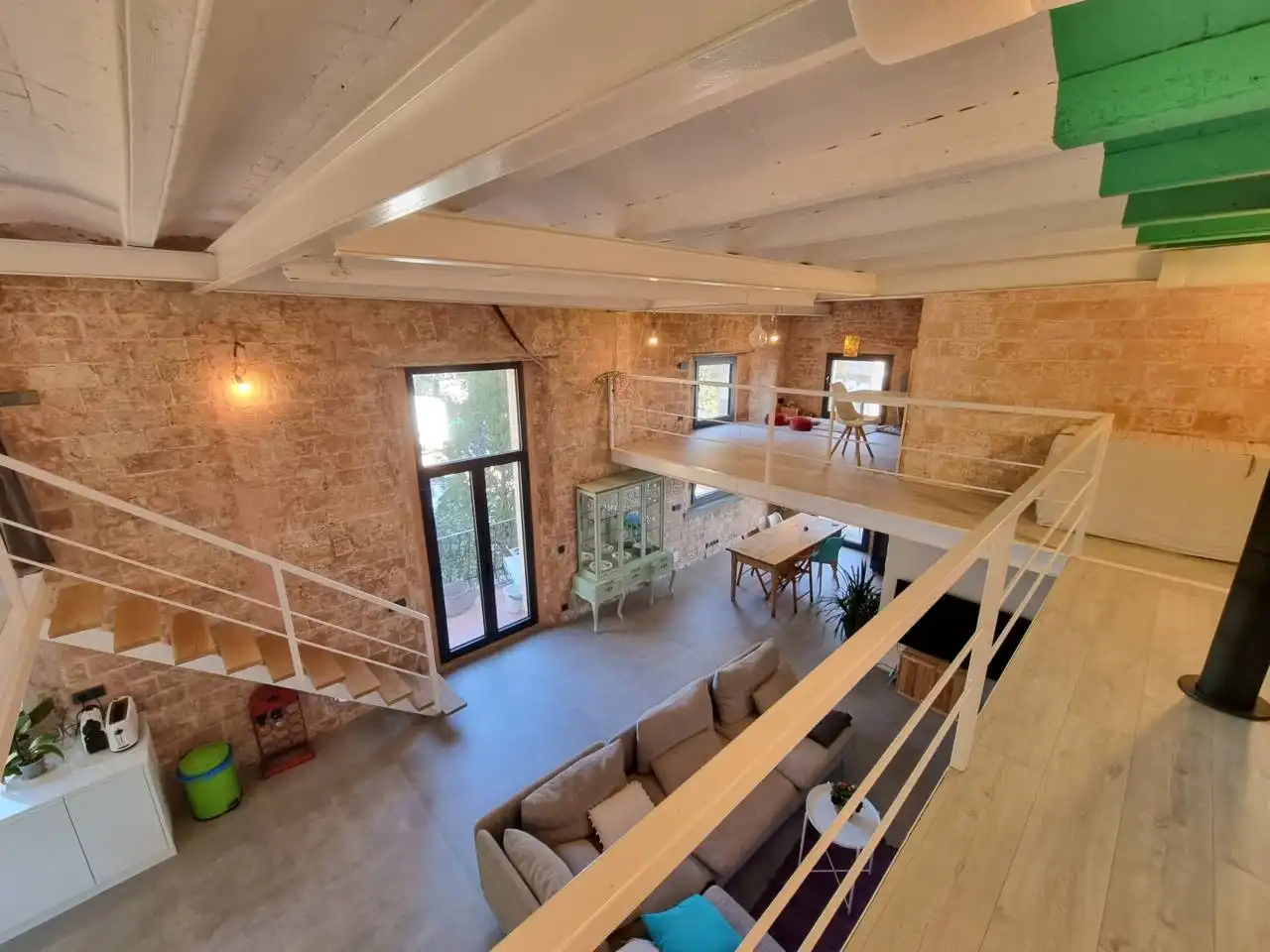 Sala de estar de Dúplex de alquiler en Sarrià - Sant Gervasi