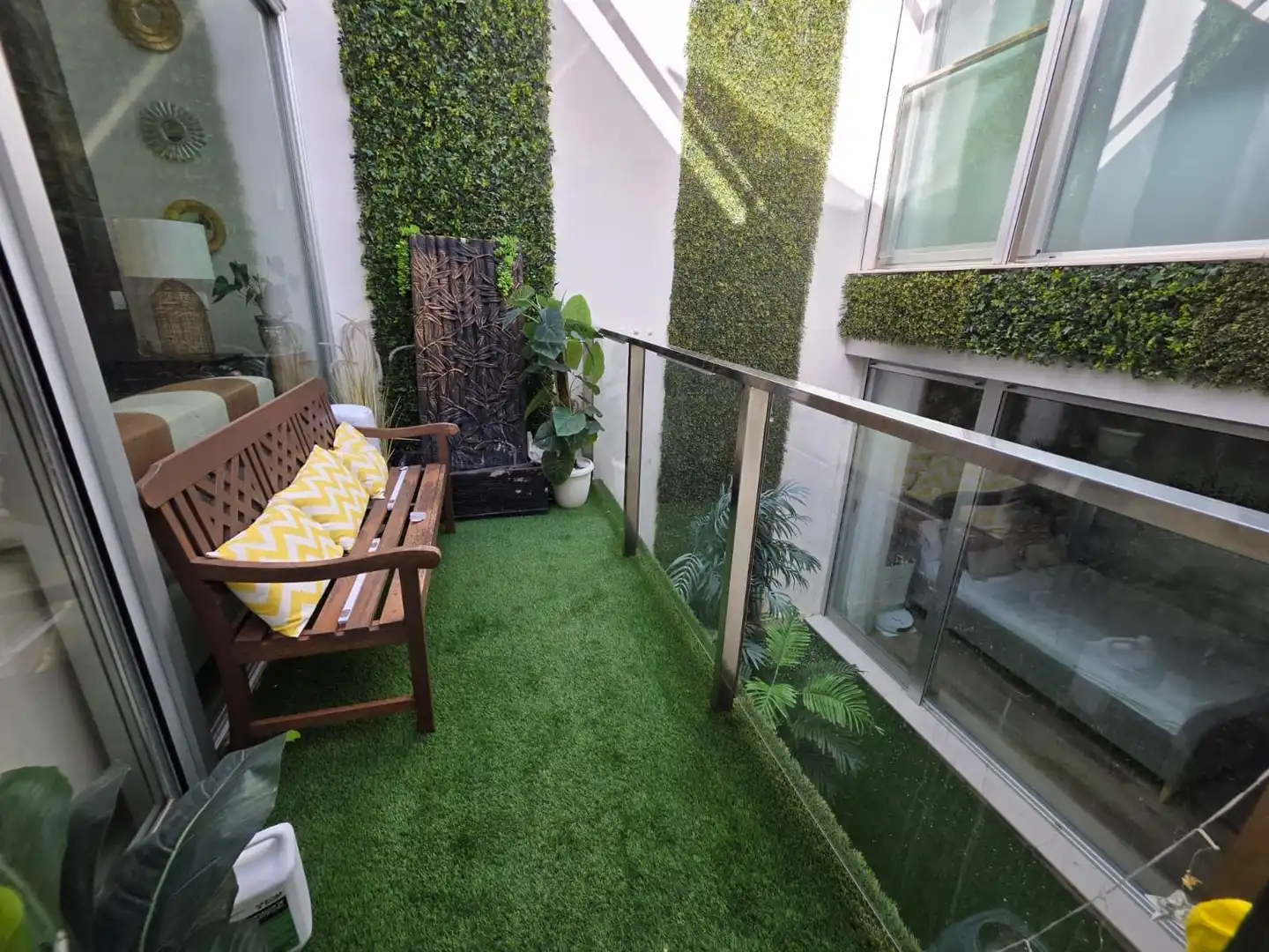 Terrassa de Casa adosada en venda en Alicante / Alacant amb Aire condicionat, Jardí privat i Terrassa