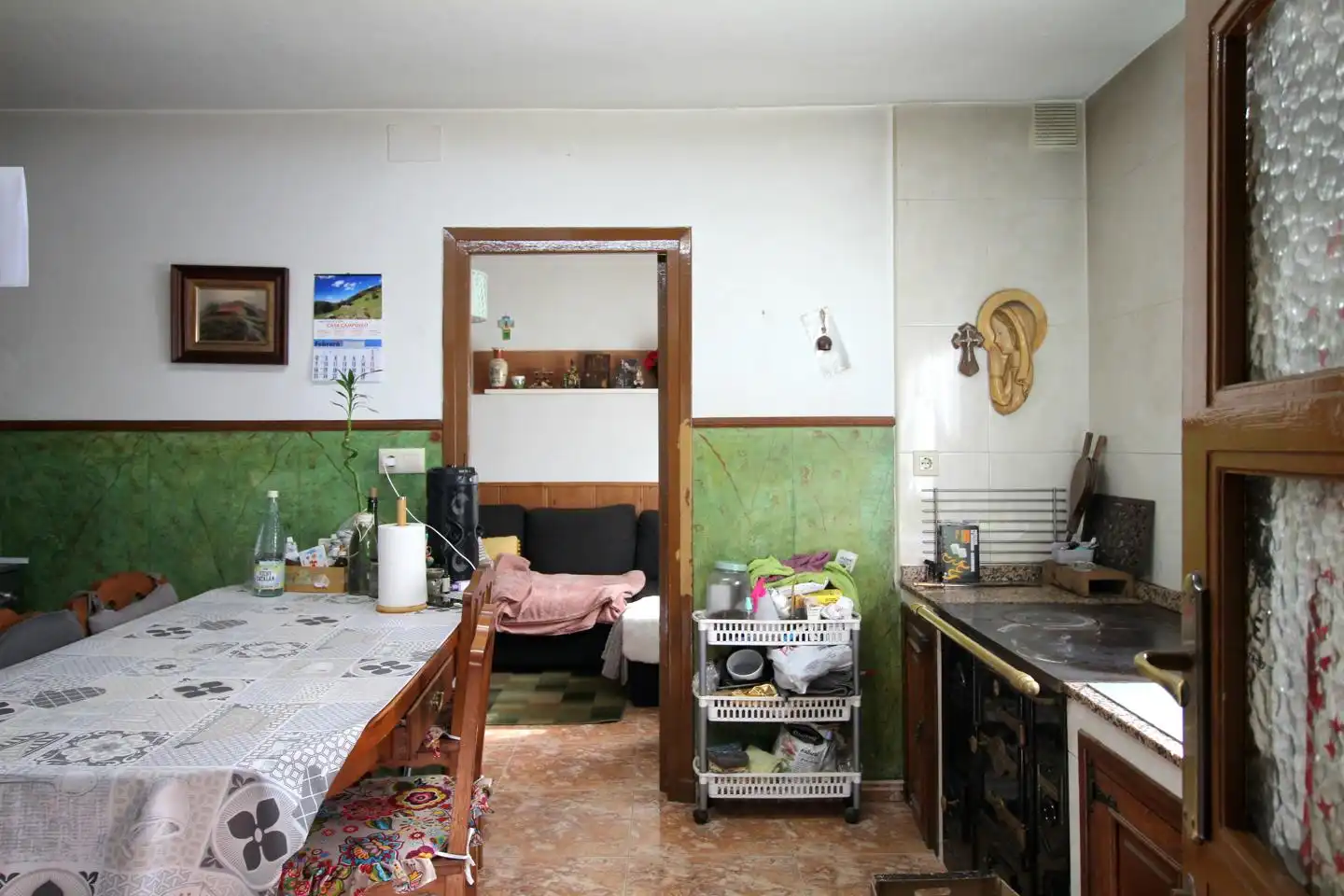 Küche von Haus oder Chalet zum Verkauf in Quirós mit Heizung und Privatgarten