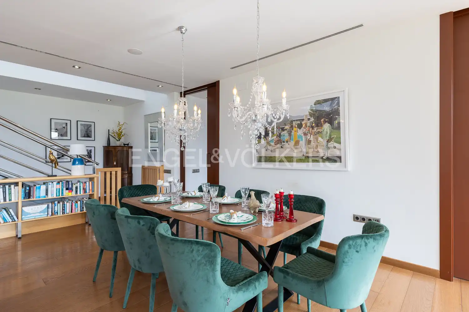 Dining room of Houses for rent in Olocau  with Air Conditioner, Heating and Private garden