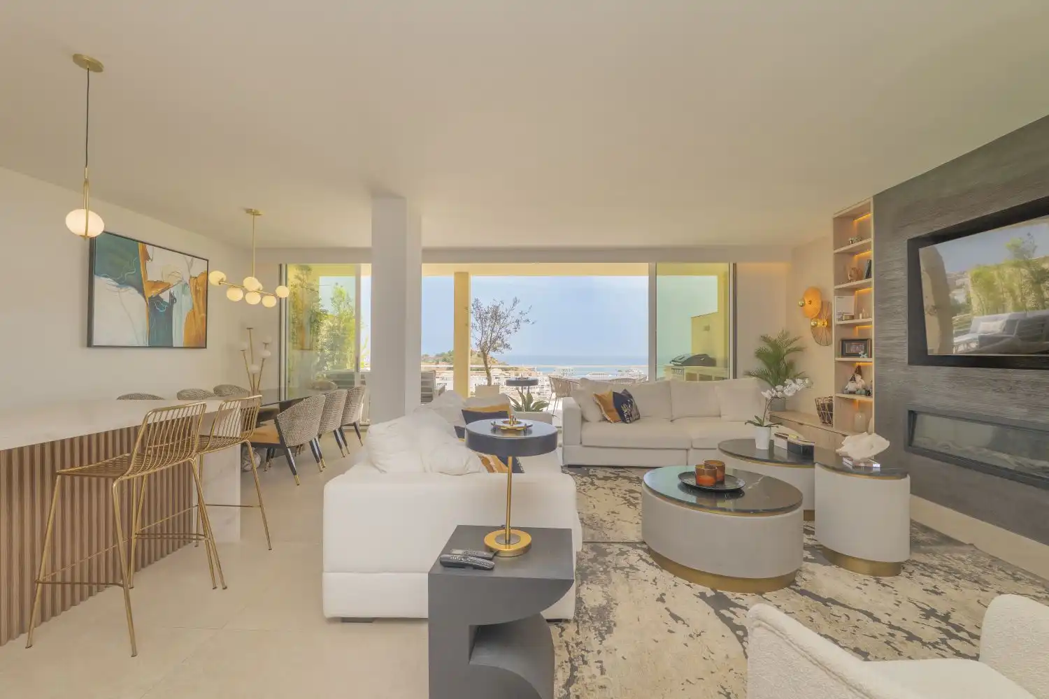 Sala d'estar de Dúplex en venda en Benalmádena amb Aire condicionat, Calefacció i Terrassa