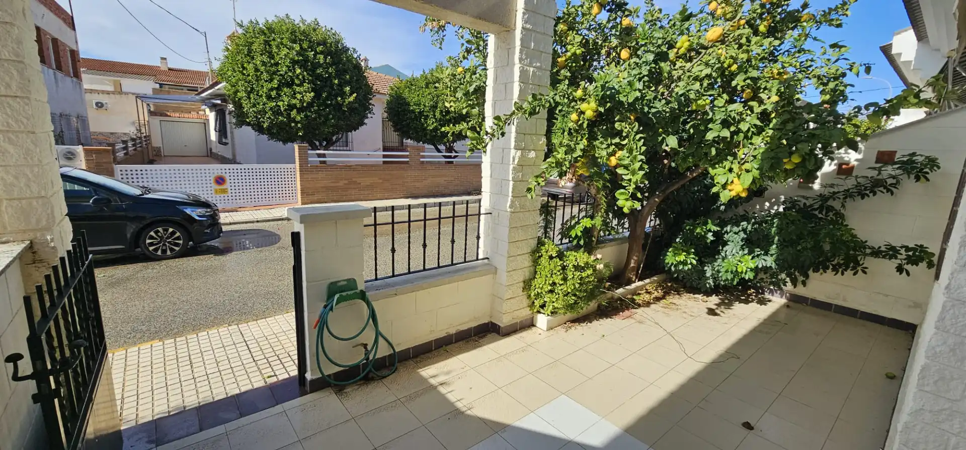Terraza de Casa adosada en venta en Pilar de la Horadada con Aire acondicionado, Calefacción y Jardín privado