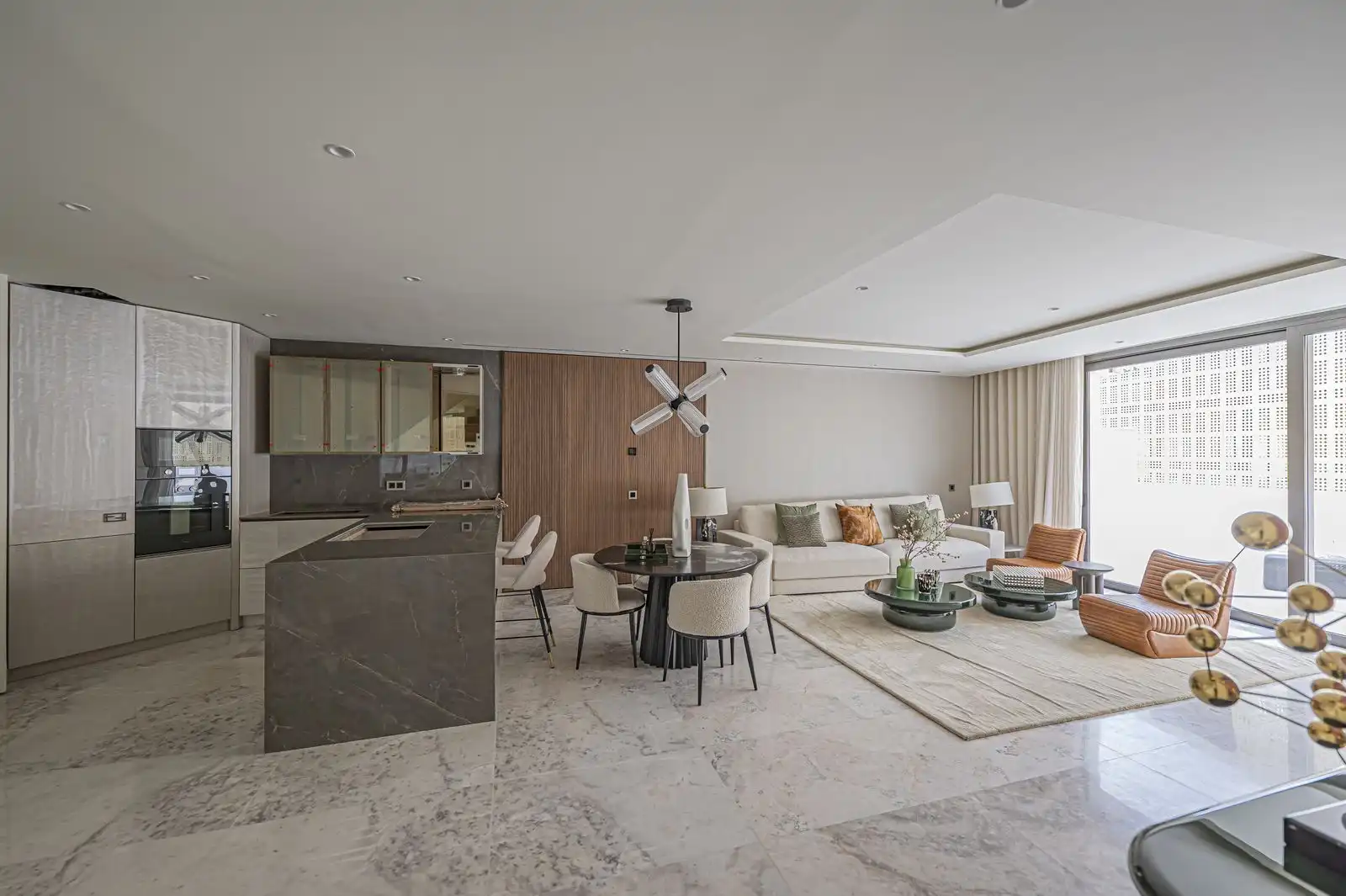 Sala de estar de Apartamento en venta en Marbella con Aire acondicionado, Terraza y Trastero