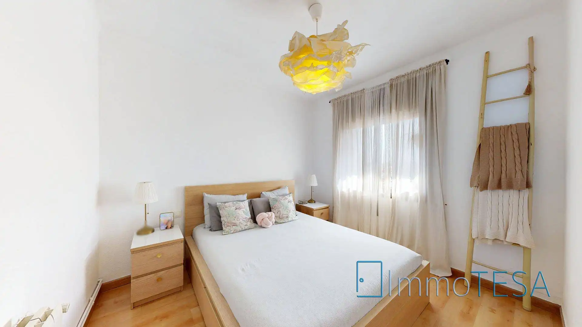 Bedroom of Flat for sale in Sabadell  with Air Conditioner, Heating and Parquet flooring