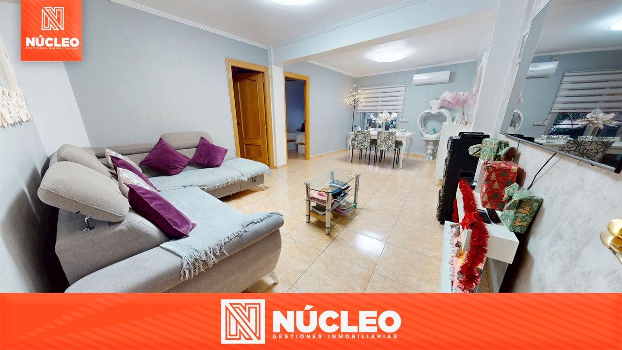 Sala de estar de Piso en venta en Mutxamel con Aire acondicionado y Balcón